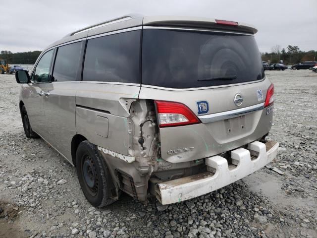 Photo 3 from auction – 2011 NISSAN QUEST S with VIN JN8AE2KP7B9003508