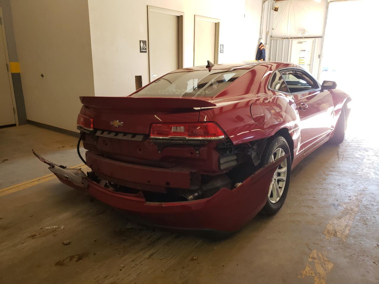 Photo 4 from auction – 2015 CHEVROLET CAMARO LT with VIN 2G1FD1E30F9109766