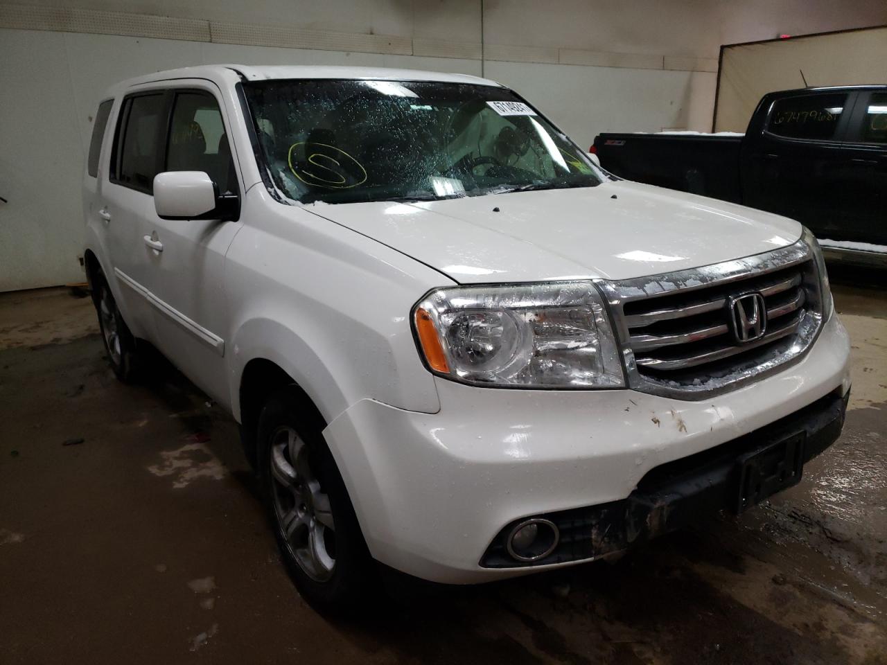 HONDA PILOT EX 2012 with VIN 5FNYF4H48CB014749 - Photo from auction