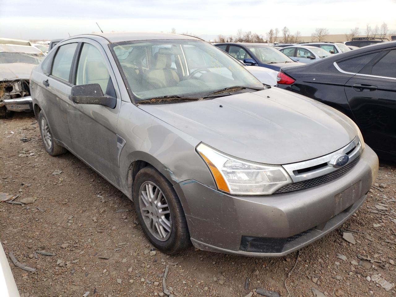 FORD FOCUS SE 2008 with VIN 1FAHP35N98W129180 - Photo from auction