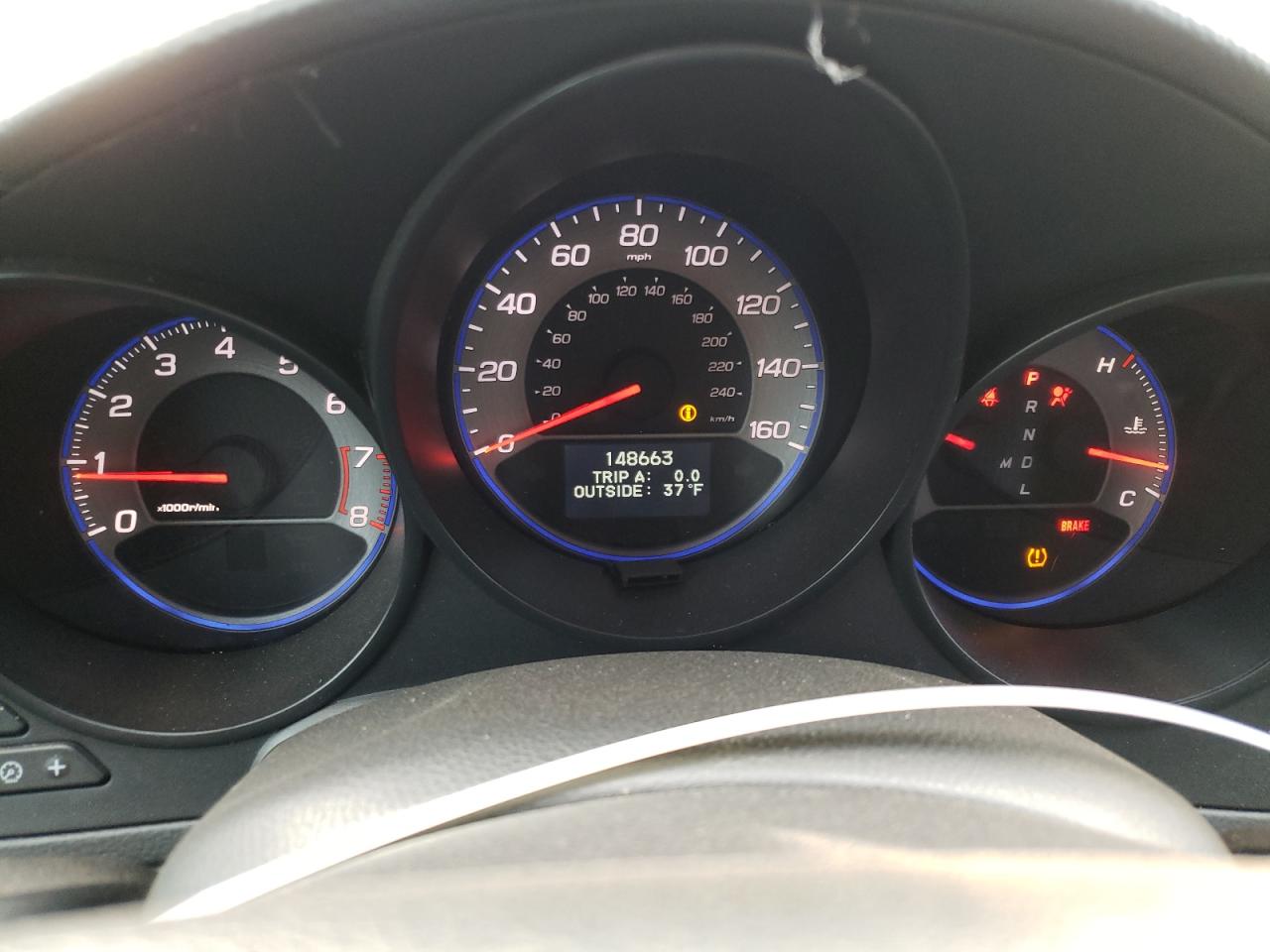 Photo 8 from auction – 2008 ACURA TL with VIN 19UUA66228A006092