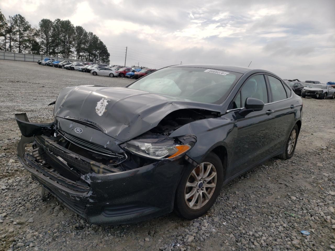 Photo 2 from auction – 2015 FORD FUSION S with VIN 3FA6P0G72FR254638