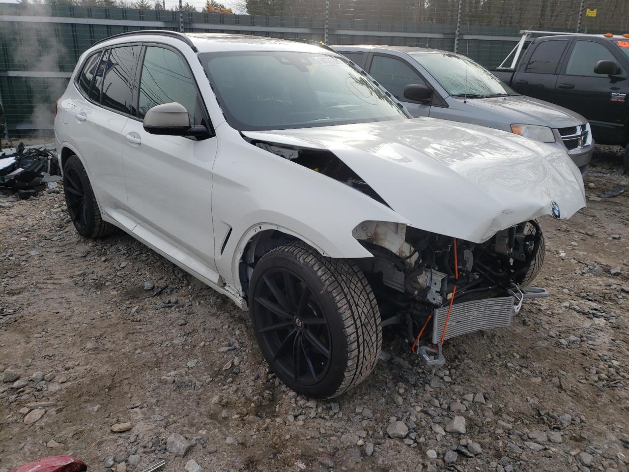 BMW X3 XDRIVEM 2021 with VIN 5UXTY9C03M9D88091 - Photo from auction