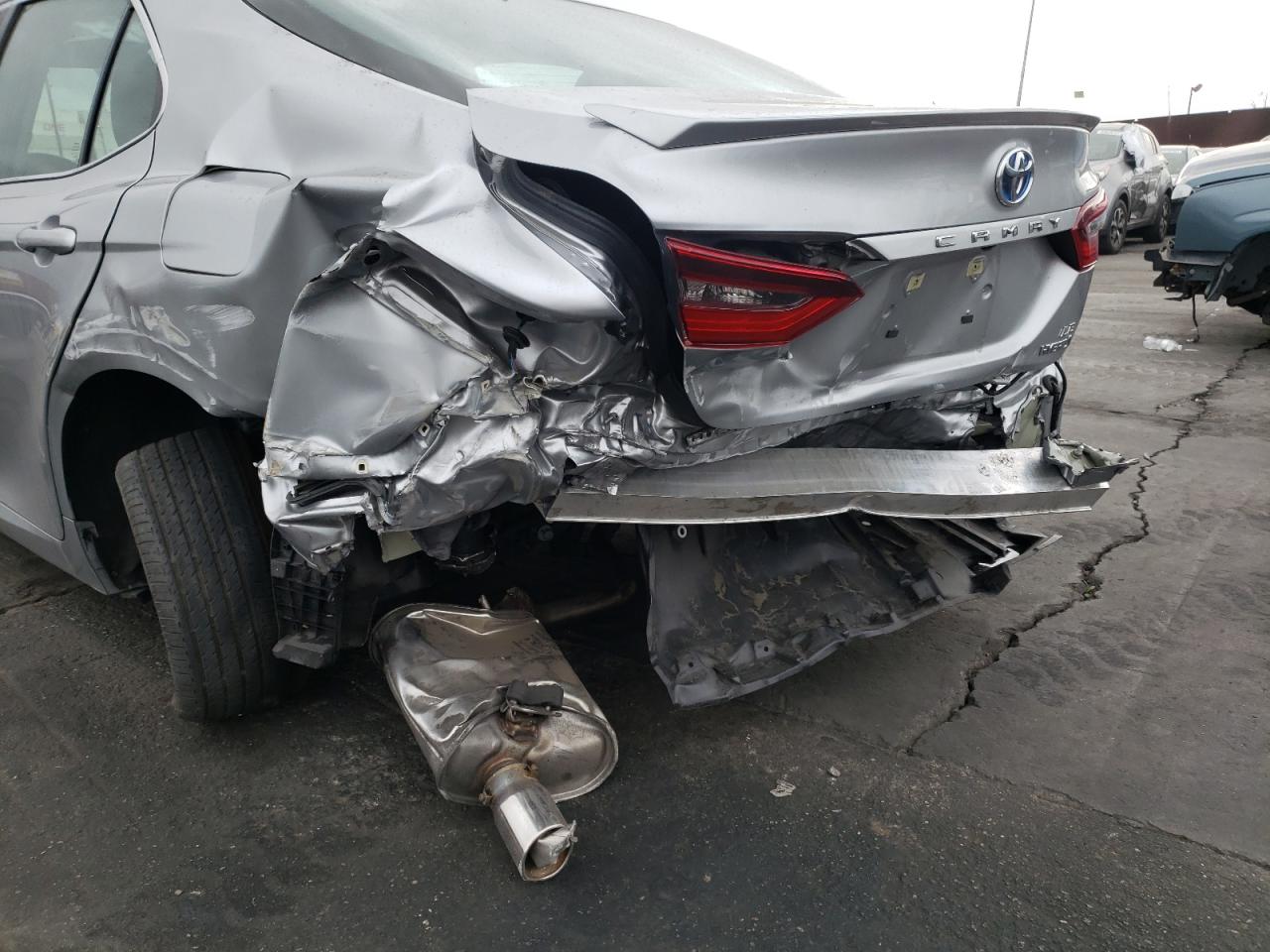 Photo 9 from auction – 2021 TOYOTA CAMRY LE with VIN 4T1C31AK9MU550706
