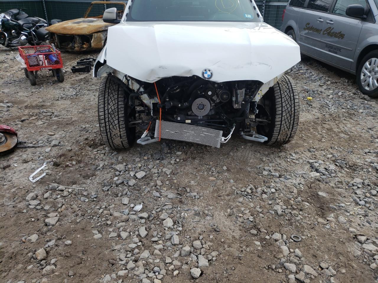 Photo 9 from auction – 2021 BMW X3 XDRIVEM with VIN 5UXTY9C03M9D88091