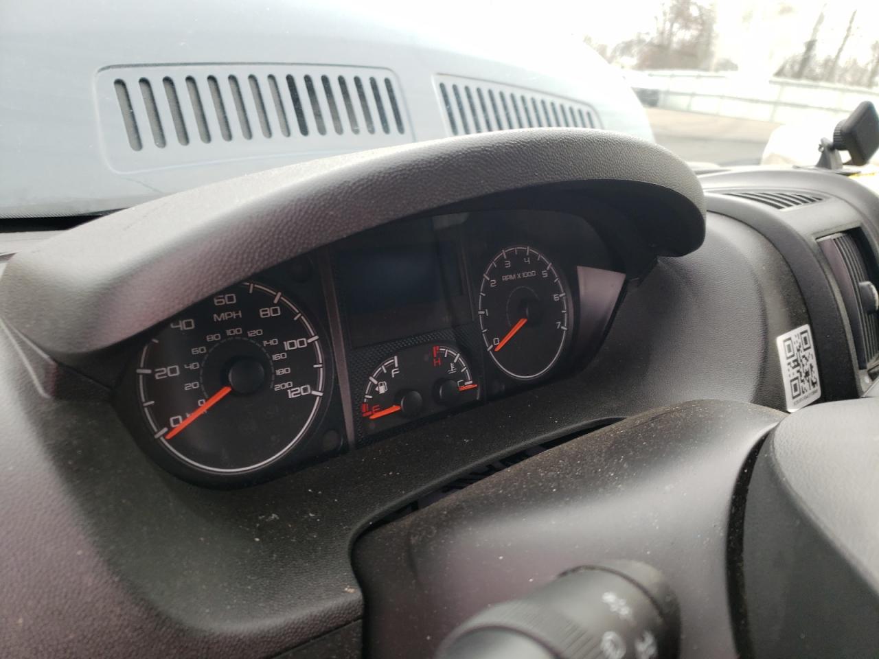 Photo 8 from auction – 2020 RAM PROMASTER with VIN 3C6URVJG4LE128969