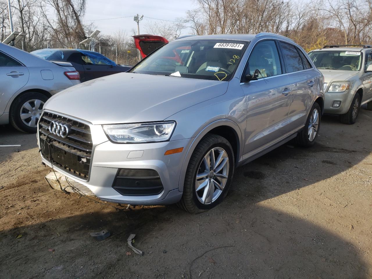 Photo 2 from auction – 2017 AUDI Q3 PREMIUM with VIN WA1JCCFS2HR005692