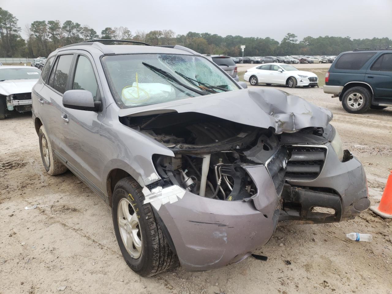 HYUNDAI SANTA FE G 2007 with VIN 5NMSG13D07H051968 - Photo from auction