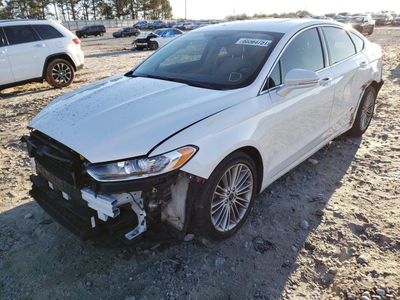 Photo 2 from auction – 2014 FORD FUSION SE with VIN 3FA6P0HD6ER198321