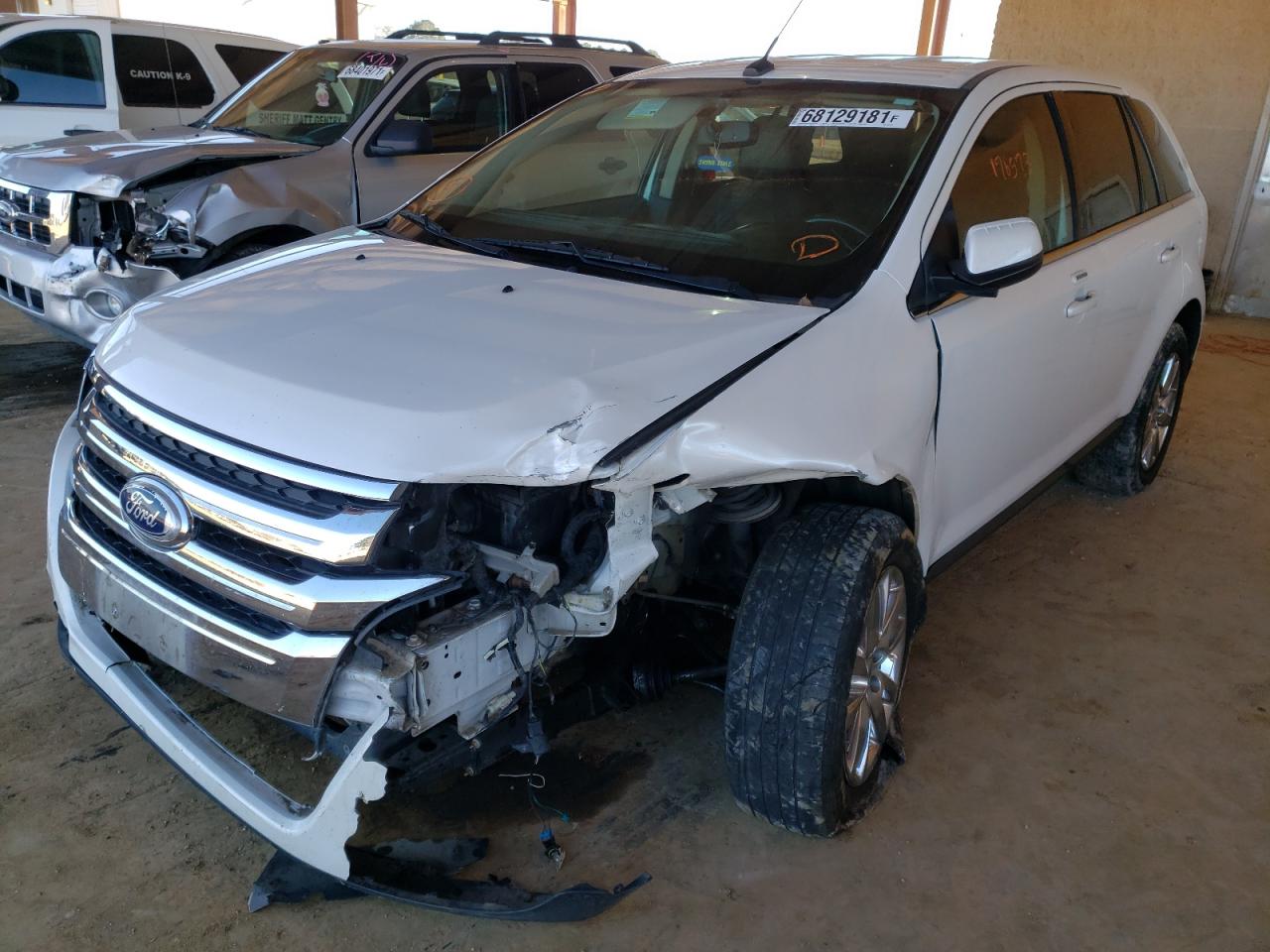 Photo 2 from auction – 2013 FORD EDGE LIMIT with VIN 2FMDK3KC3DBB02607