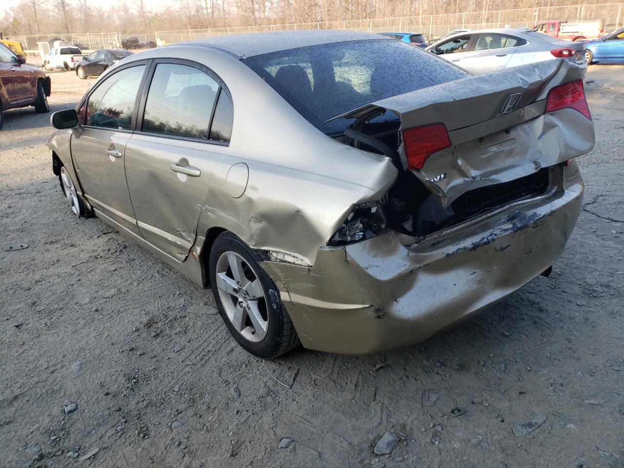 Photo 3 from auction – 2008 HONDA CIVIC EX with VIN 1HGFA15888L092935