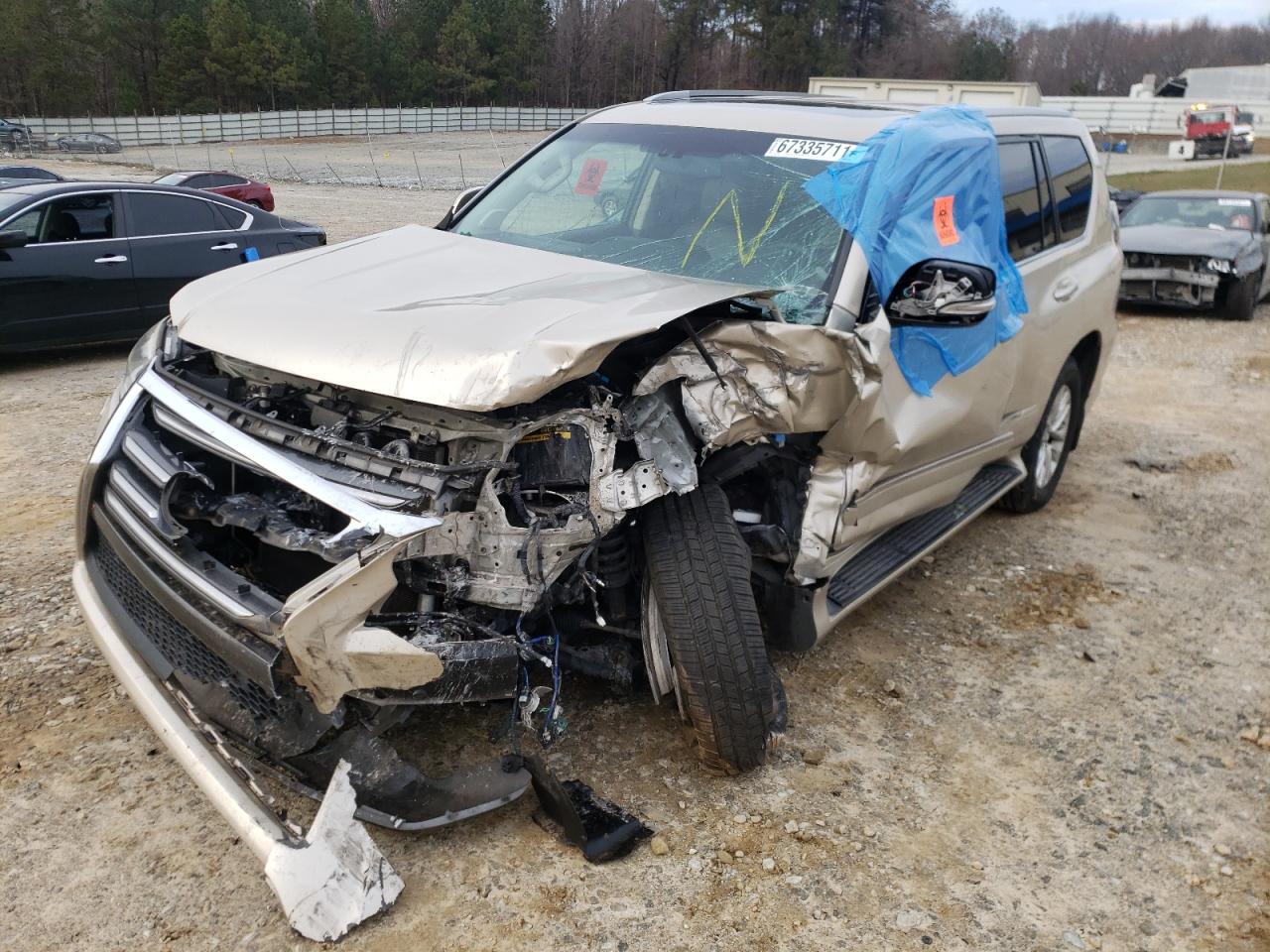 Photo 2 from auction – 2014 LEXUS GX 460 PRE with VIN JTJJM7FX1E5087193