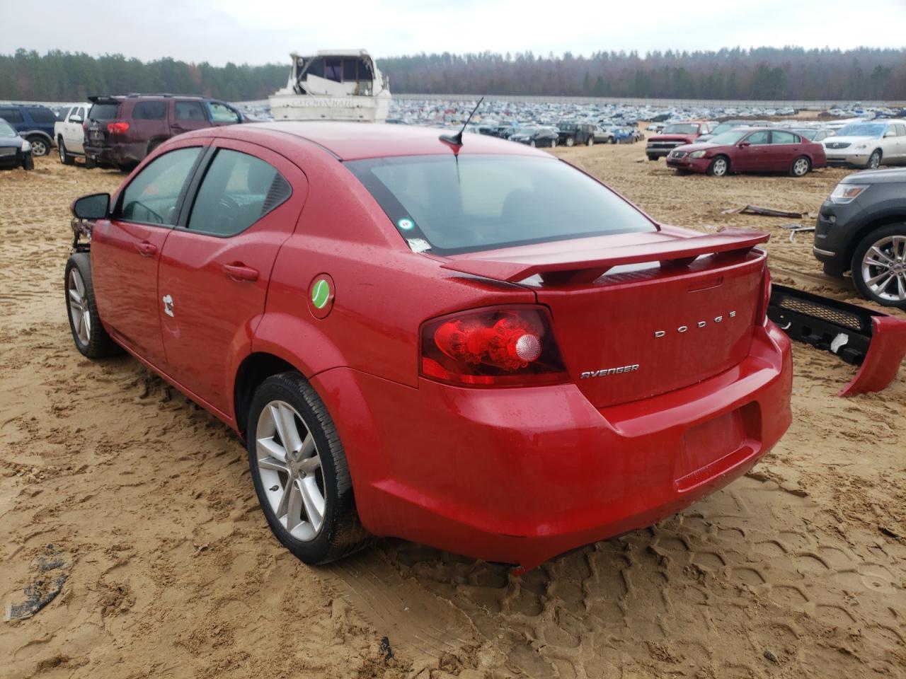 Photo 3 from auction – 2012 DODGE AVENGER SX with VIN 1C3CDZEG9CN111945