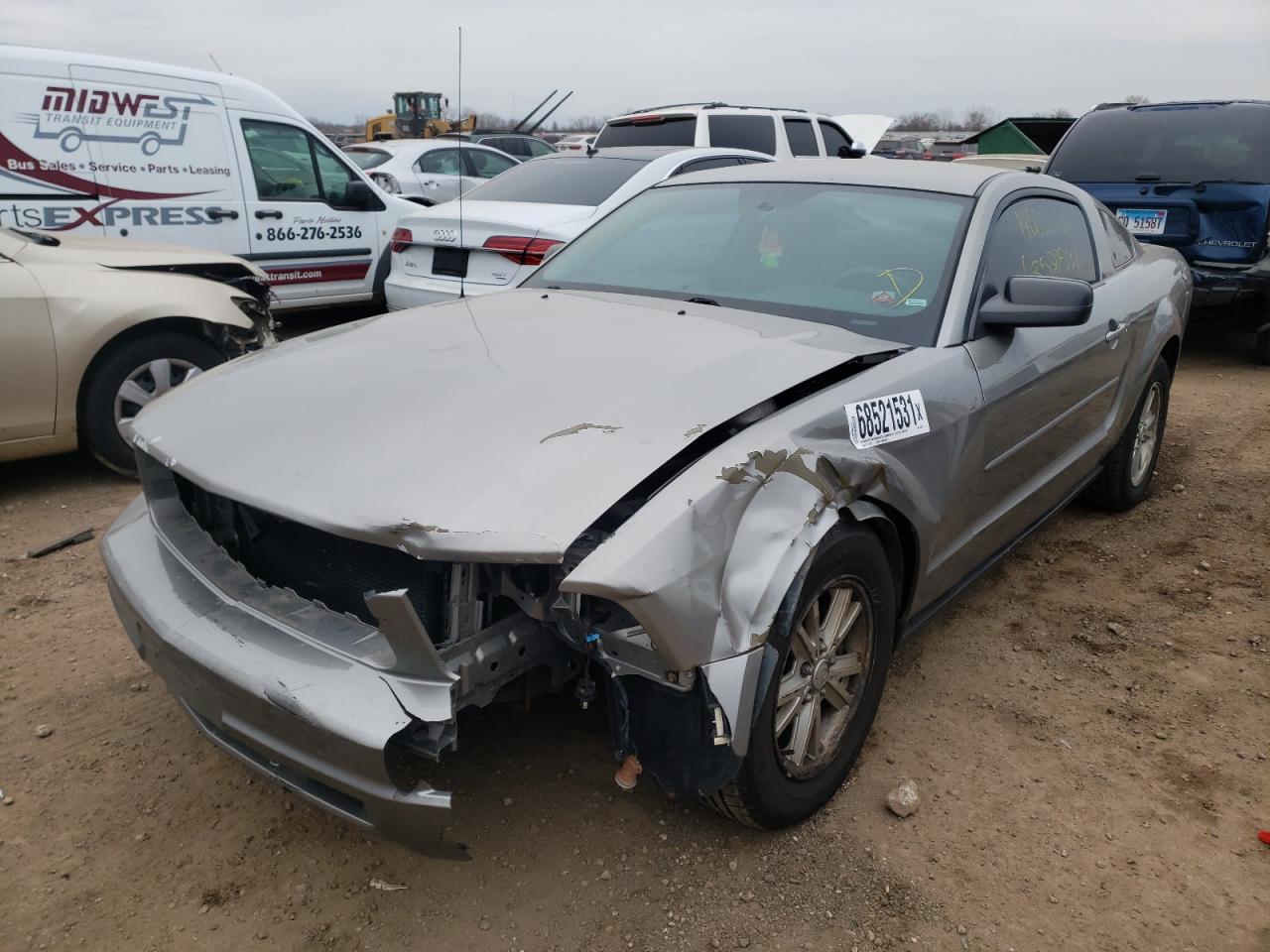 Photo 2 from auction – 2008 FORD MUSTANG with VIN 1ZVHT80N685158892