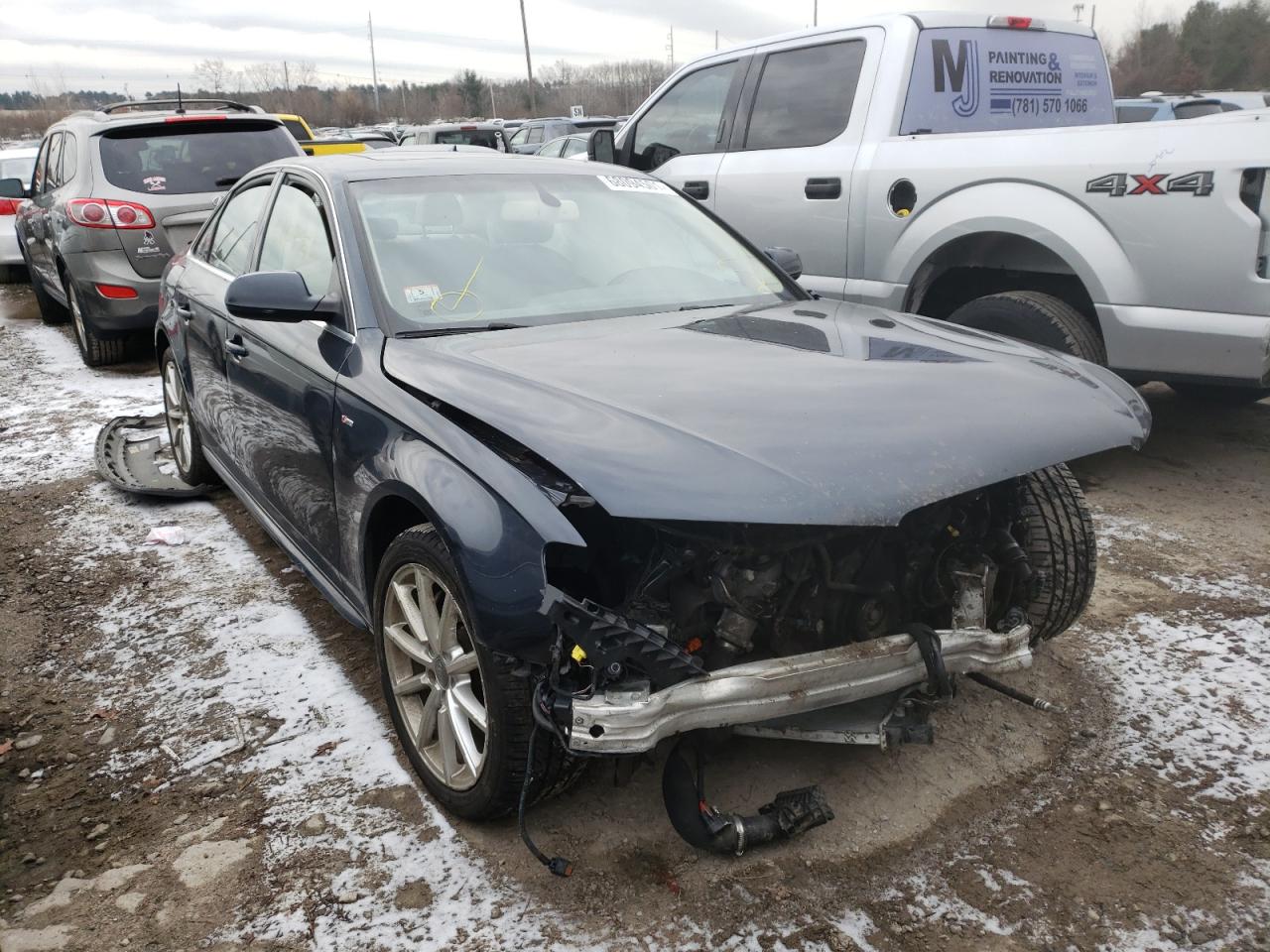 AUDI A4 PREMIUM 2014 with VIN WAUFFAFL4EN006469 - Photo from auction