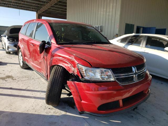 DODGE JOURNEY SE 2015 with VIN 3C4PDCABXFT596220 - Photo from auction