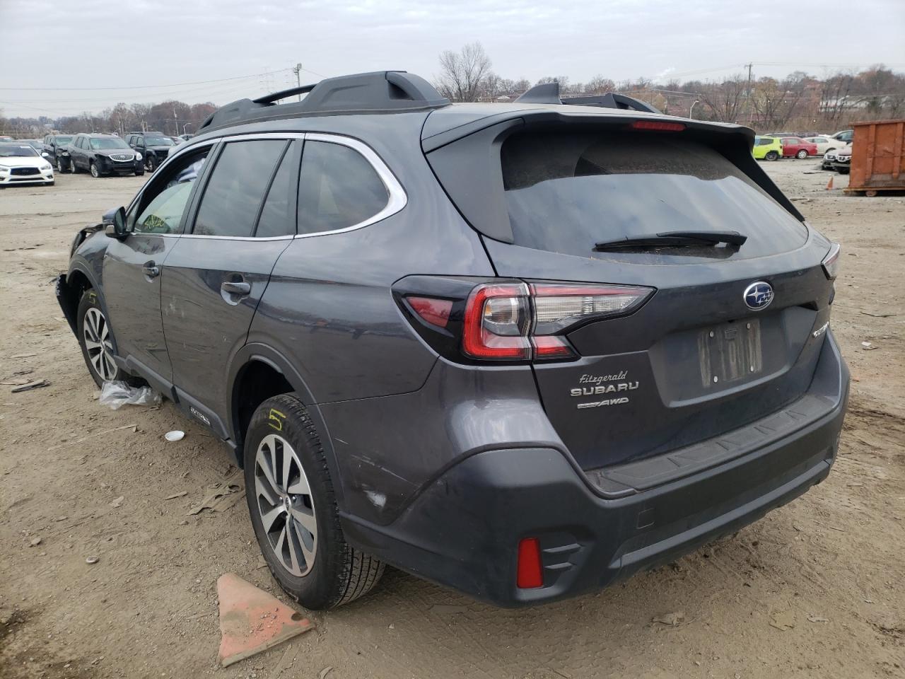 Foto 3 de la subasta – 2020 SUBARU OUTBACK PR con VIN 4S4BTAEC0L3213571
