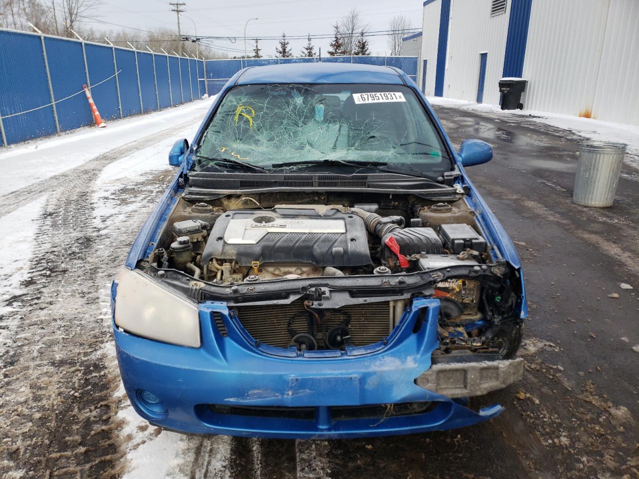 Photo 9 from auction – 2006 KIA SPECTRA5 with VIN KNAFE161265367654