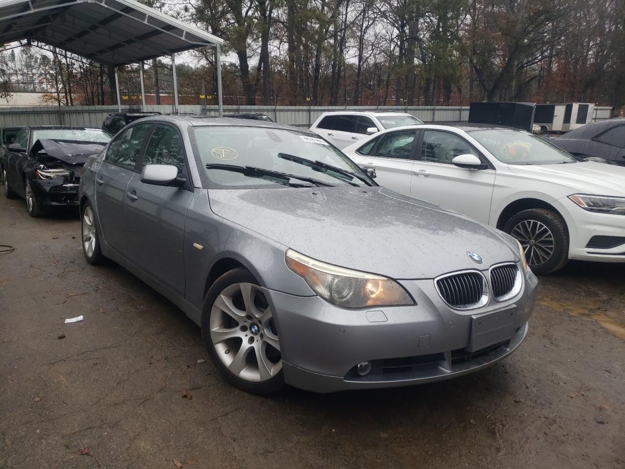 BMW 550 I 2007 with VIN WBANB53597CP08869 - Photo from auction