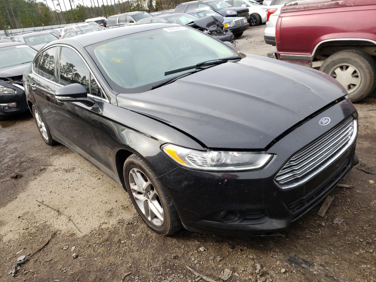 Photo 1 from auction – 2014 FORD FUSION SE with VIN 3FA6P0HD8ER368095