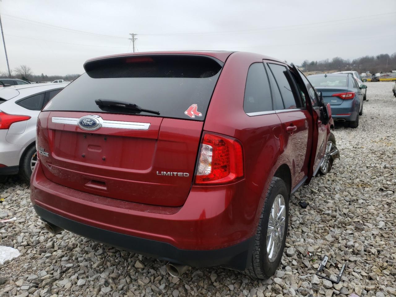 Photo 4 from auction – 2013 FORD EDGE LIMIT with VIN 2FMDK3KC9DBE32008