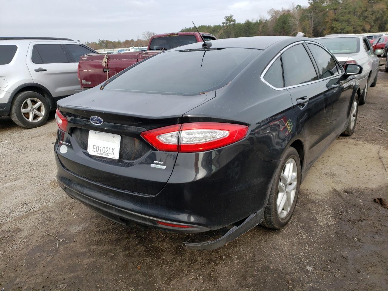Photo 4 from auction – 2014 FORD FUSION SE with VIN 3FA6P0HD8ER368095