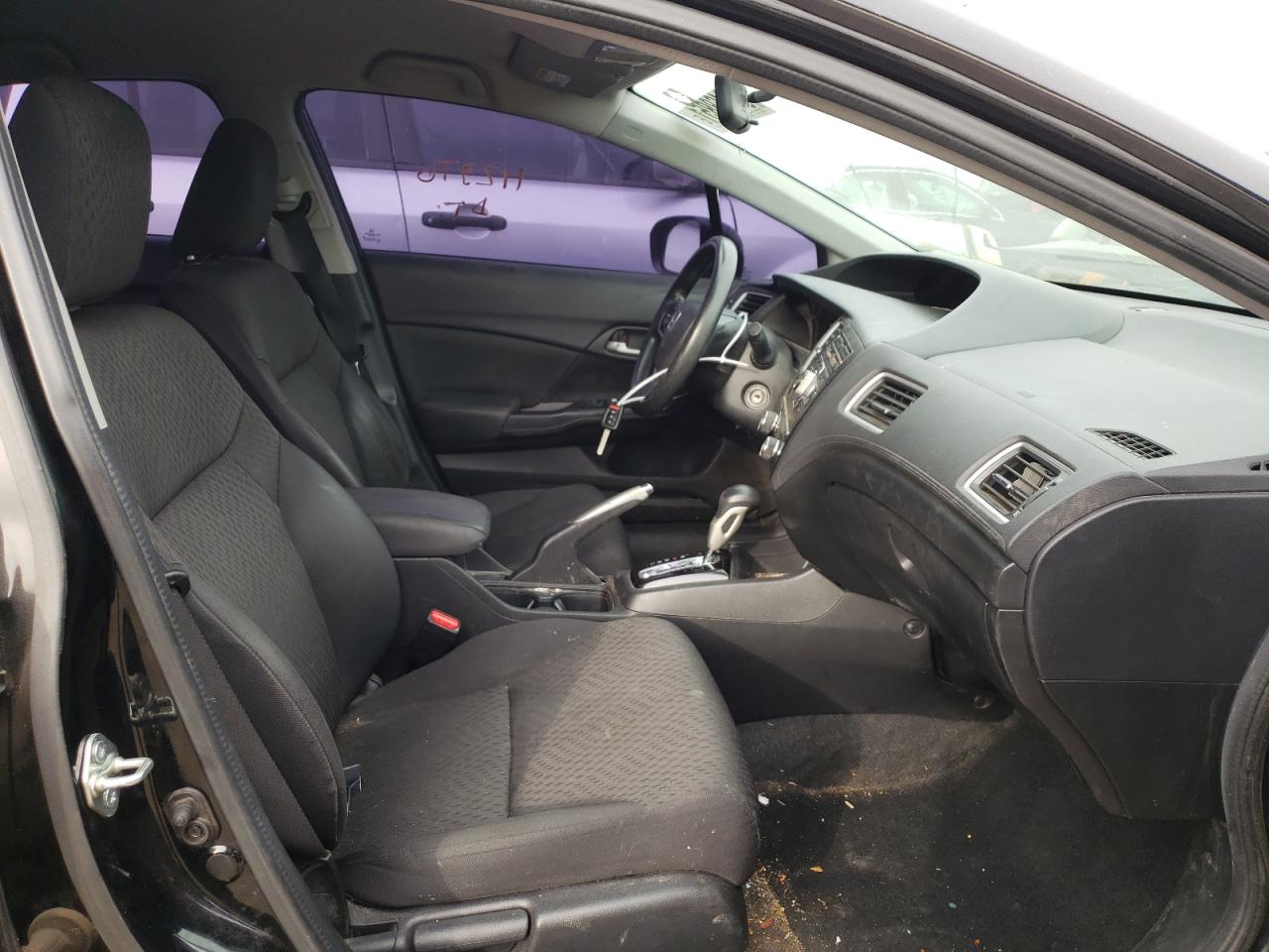 Photo 5 from auction – 2014 HONDA CIVIC LX with VIN 19XFB2F54EE043287