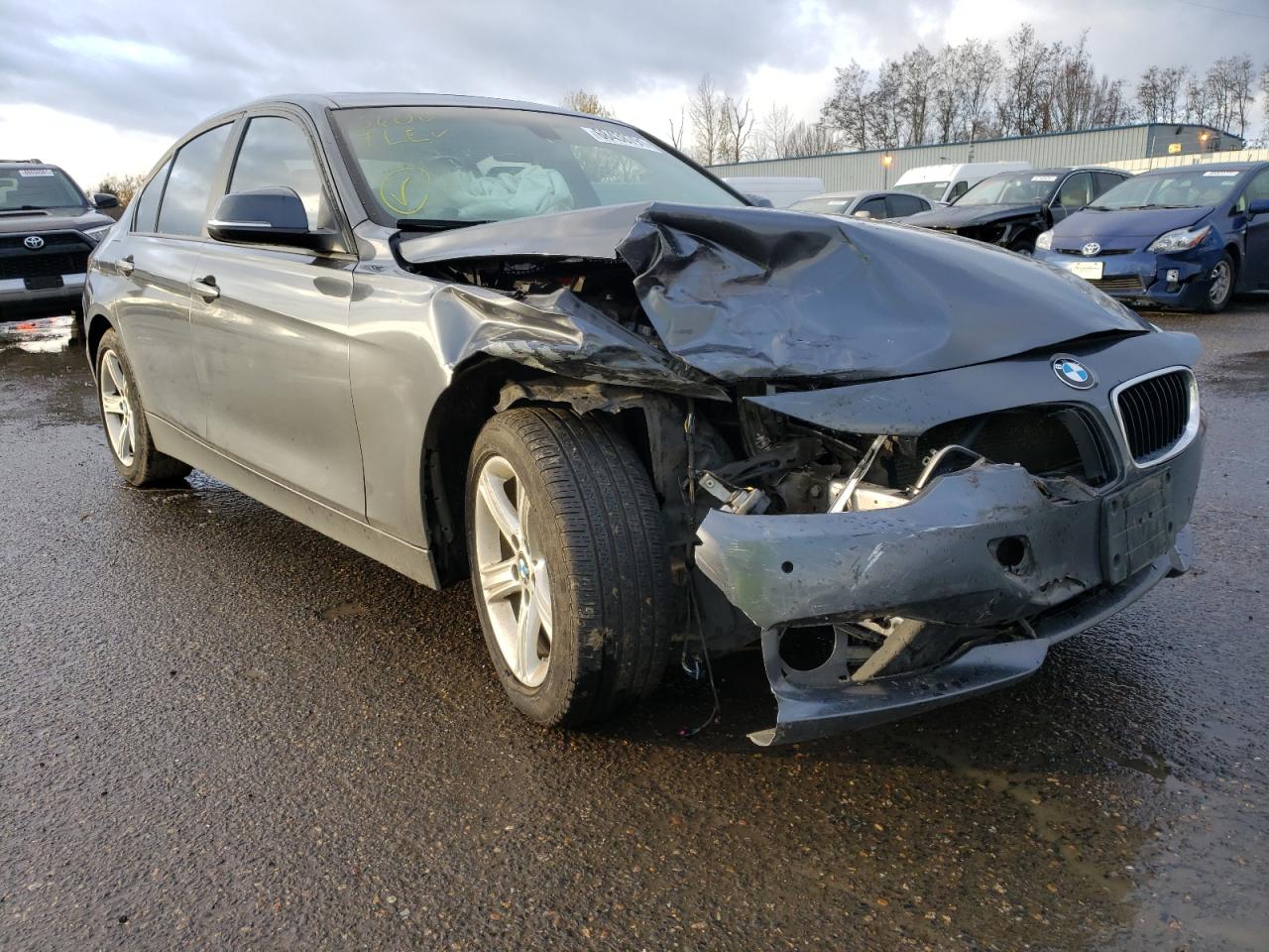 BMW 328 XI 2013 with VIN WBA3B3G50DNR79860 - Photo from auction