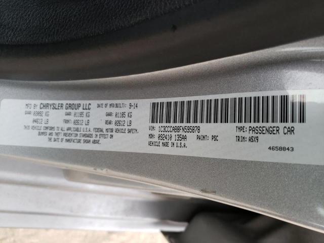 Photo 10 from auction – 2015 CHRYSLER 200 LIMITE with VIN 1C3CCCAB8FN595878
