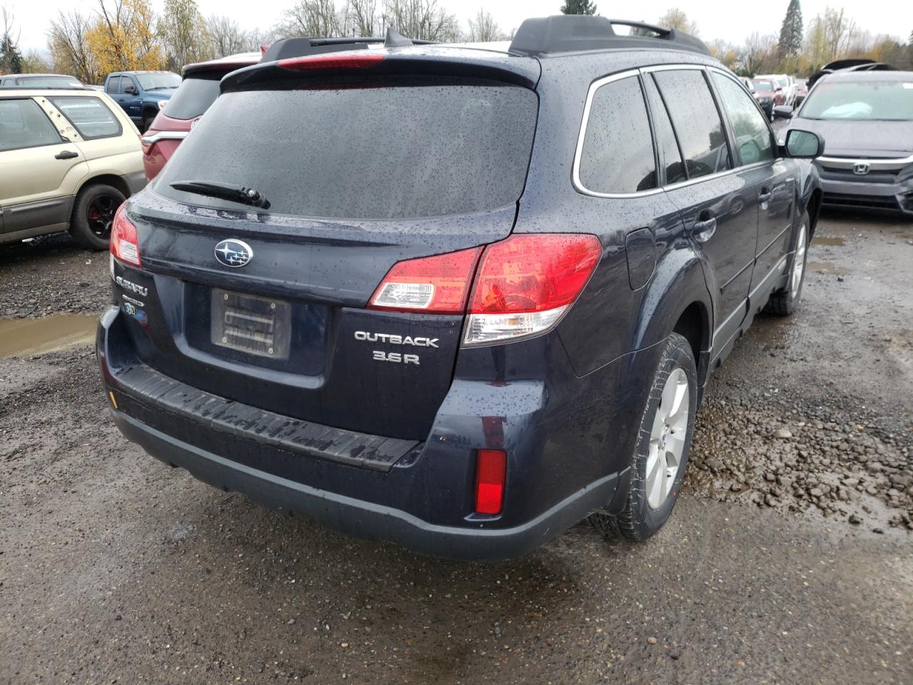 Photo 4 from auction – 2012 SUBARU OUTBACK 3. with VIN 4S4BRDLC6C2224292