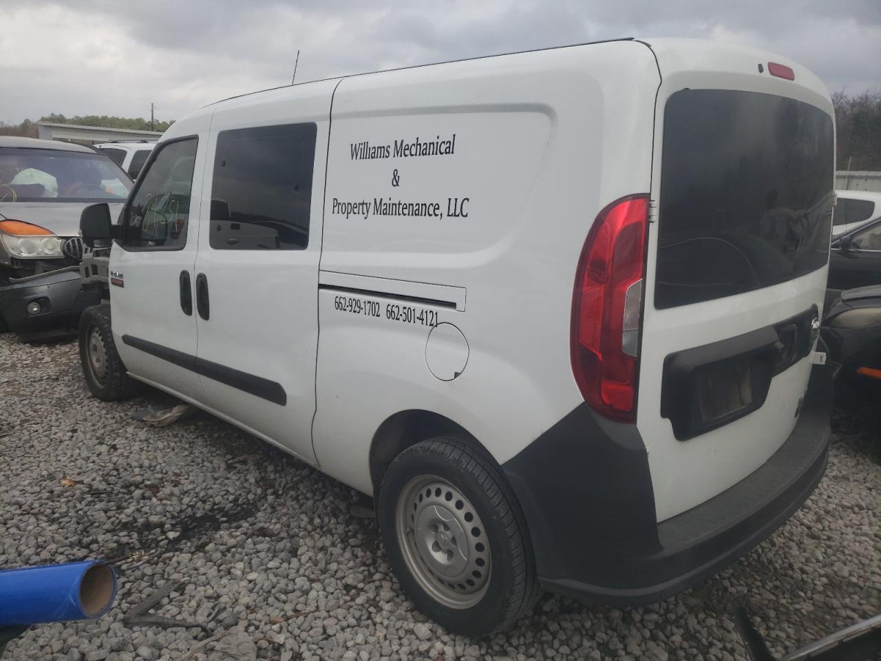 Photo 3 from auction – 2016 RAM PROMASTER with VIN ZFBERFAT2G6B35551