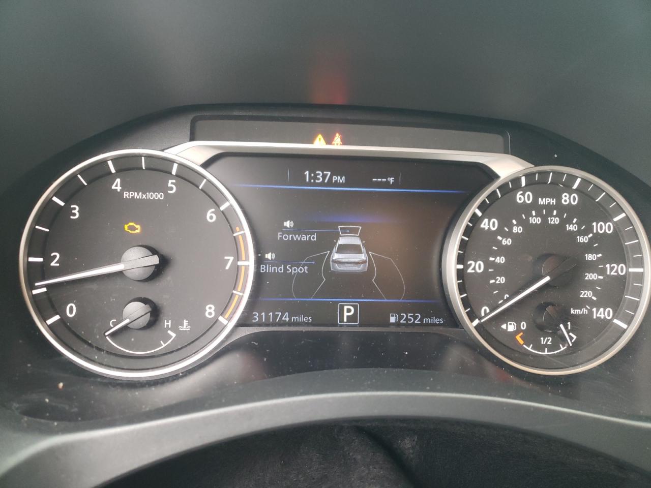 Photo 8 from auction – 2019 NISSAN ALTIMA SR with VIN 1N4BL4CW1KN303937