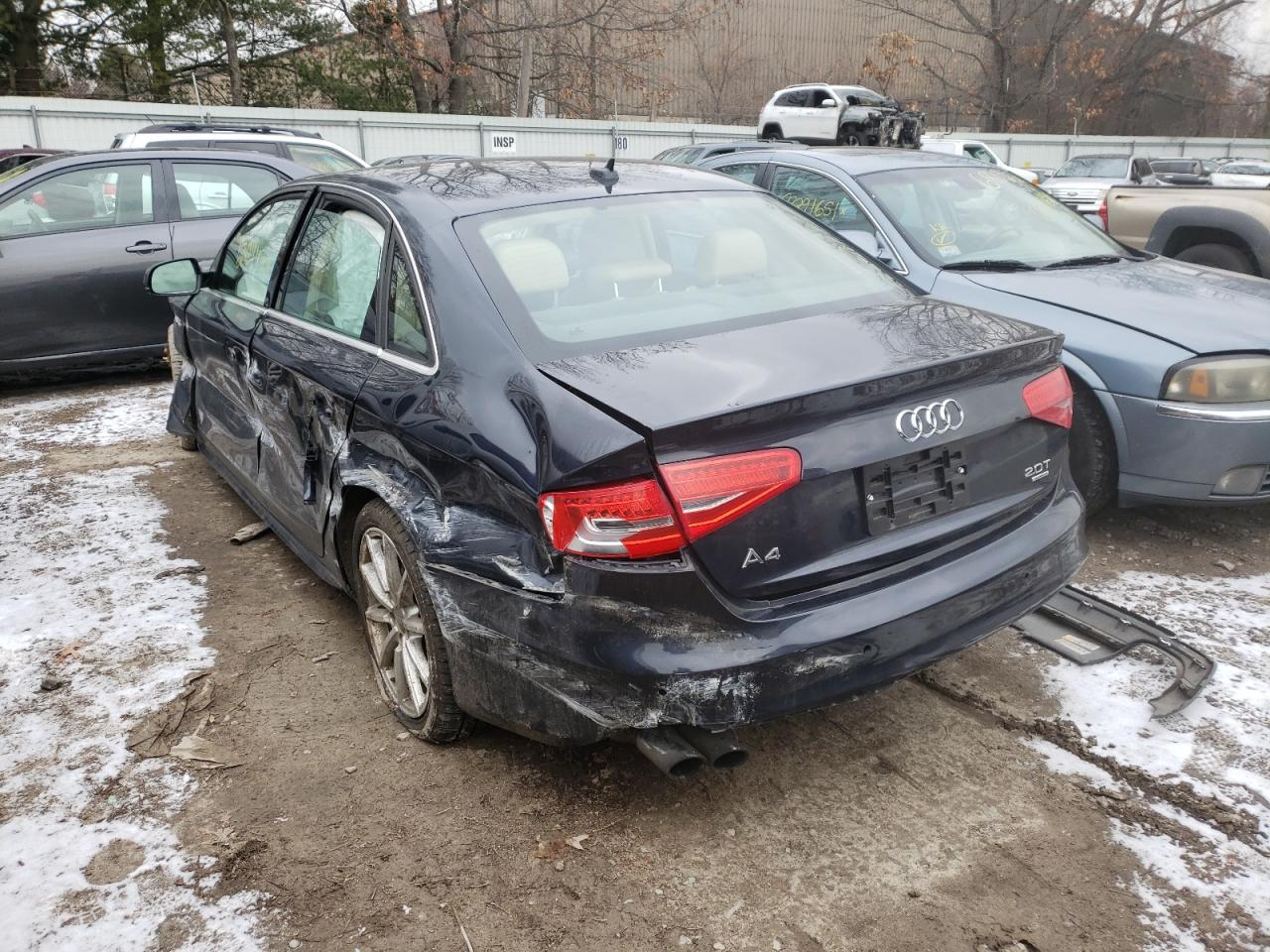 Photo 3 from auction – 2014 AUDI A4 PREMIUM with VIN WAUFFAFL4EN006469