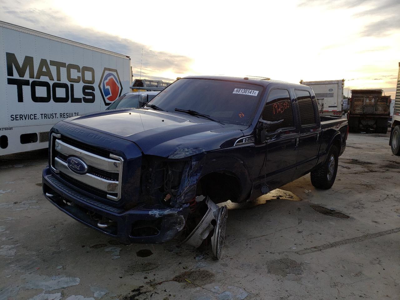 Photo 2 from auction – 2011 FORD F250 SUPER with VIN 1FT7W2BT2BEB22056