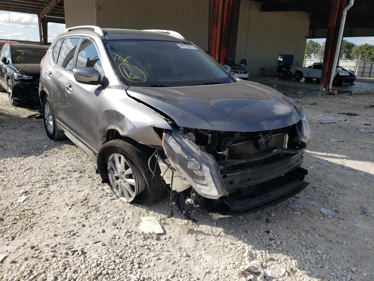 NISSAN ROGUE S 2017 with VIN KNMAT2MT7HP531159 - Photo from auction