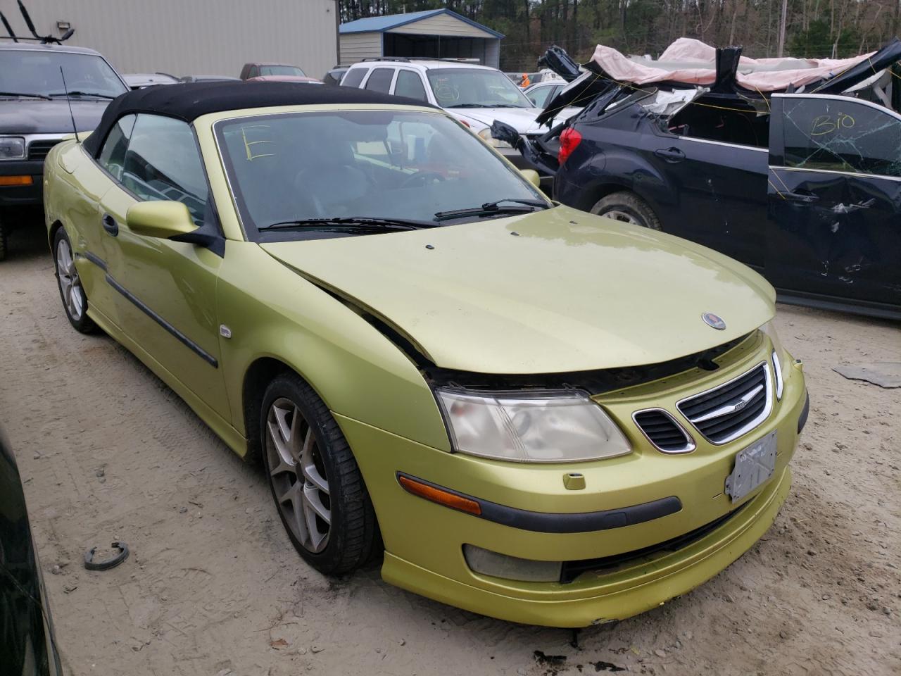 SAAB 9-3 AERO 2004 with VIN YS3FH79Y646005140 - Photo from auction