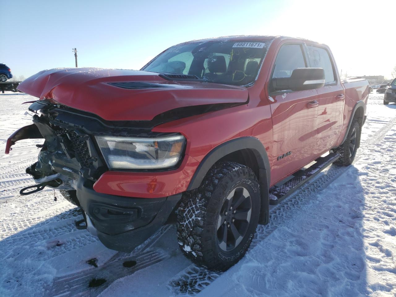 Photo 2 from auction – 2019 RAM 1500 REBEL with VIN 1C6SRFLT8KN864217