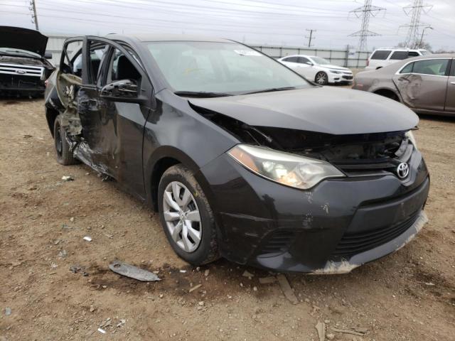TOYOTA COROLLA L 2014 with VIN 5YFBURHE6EP010868 - Photo from auction