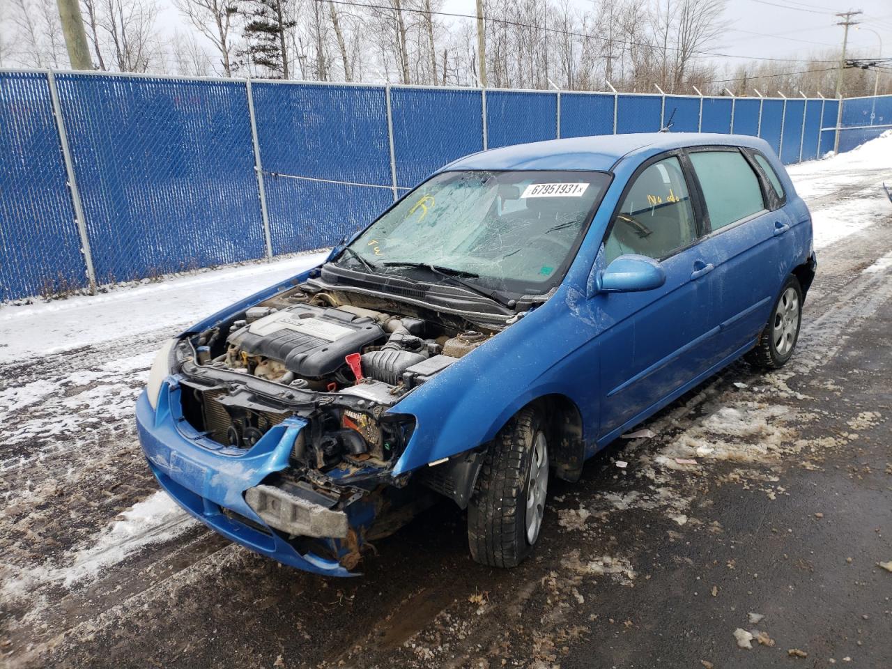 Photo 2 from auction – 2006 KIA SPECTRA5 with VIN KNAFE161265367654