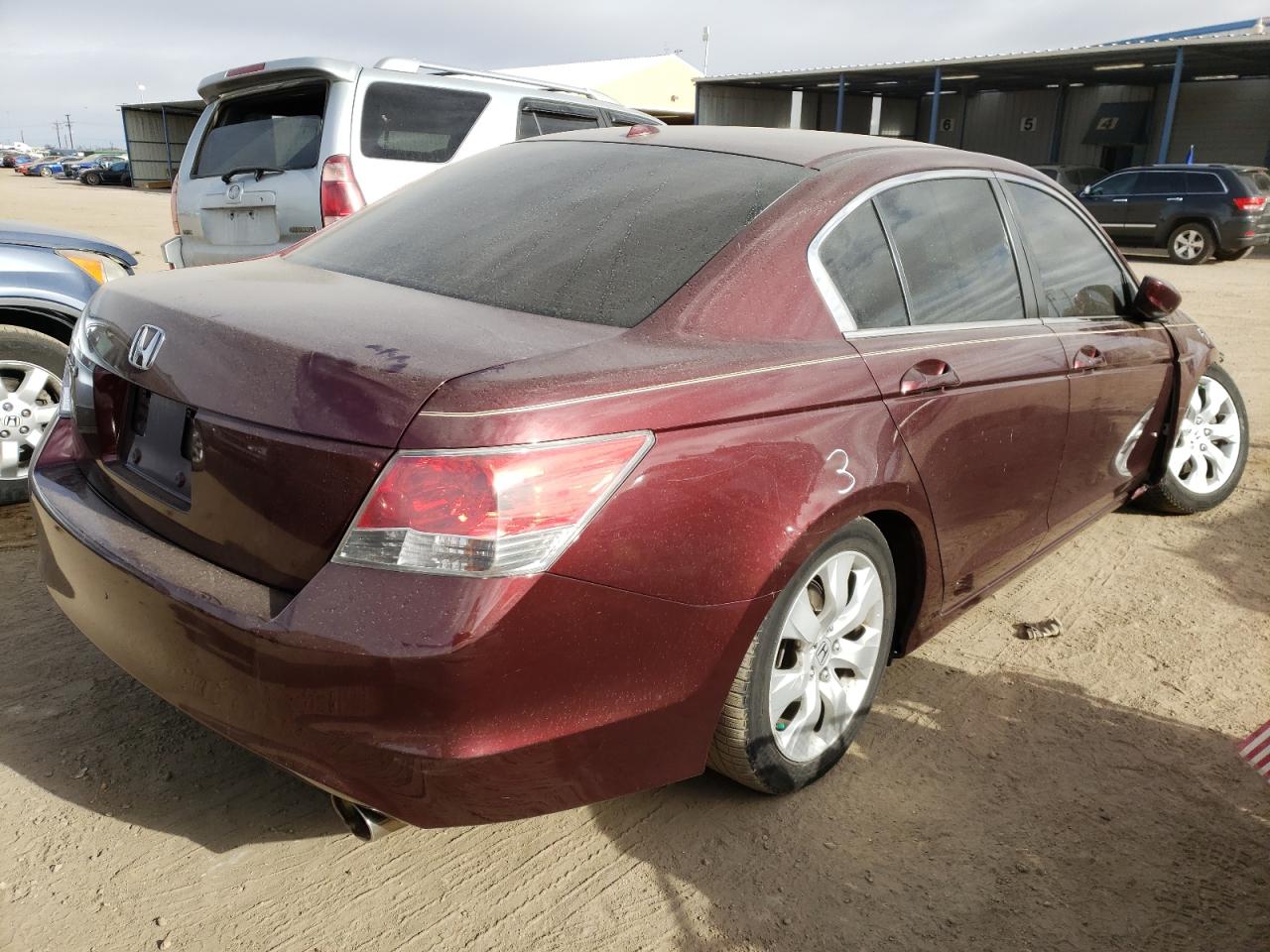 Photo 4 from auction – 2008 HONDA ACCORD EXL with VIN JHMCP26848C027079
