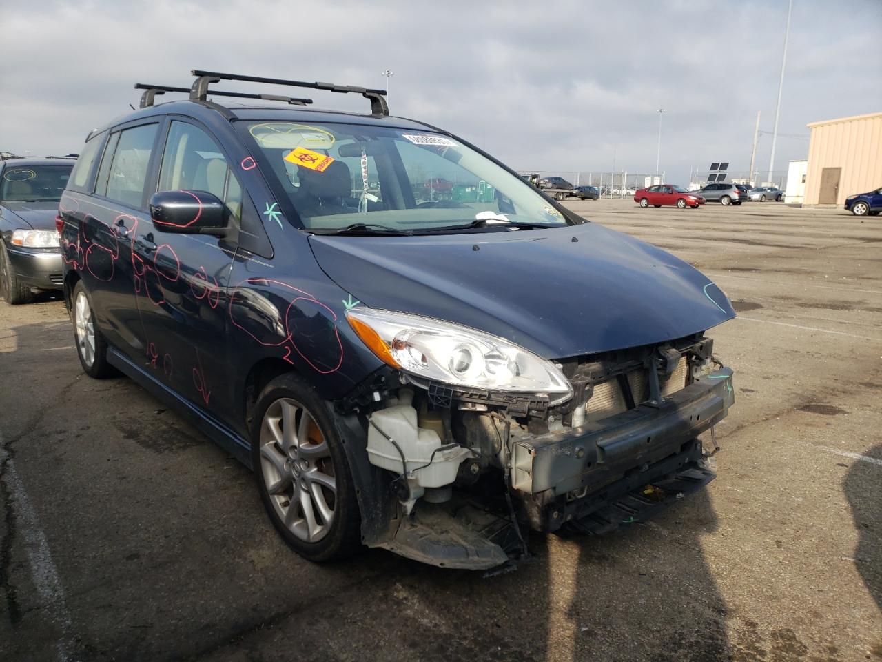 MAZDA 5 2012 with VIN JM1CW2DL6C0112401 - Photo from auction
