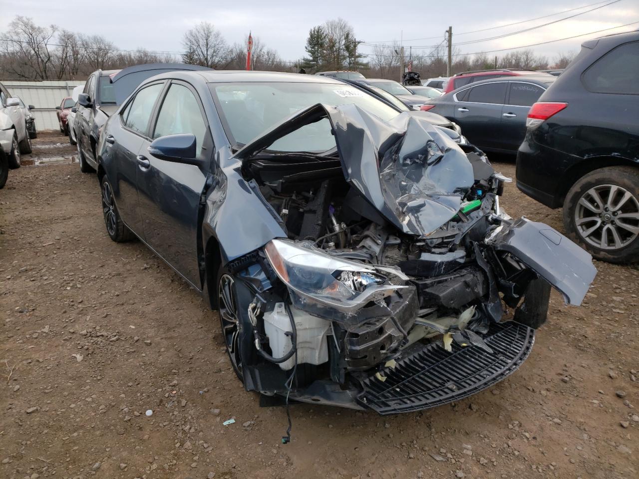 TOYOTA COROLLA L 2016 with VIN 2T1BURHE1GC628585 - Photo from auction