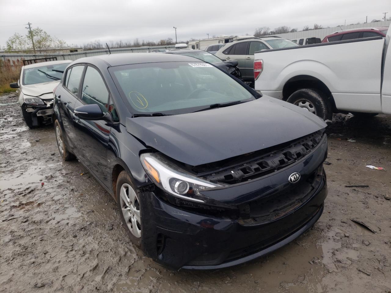 KIA FORTE LX 2017 with VIN KNAFK5A81H5718187 - Photo from auction