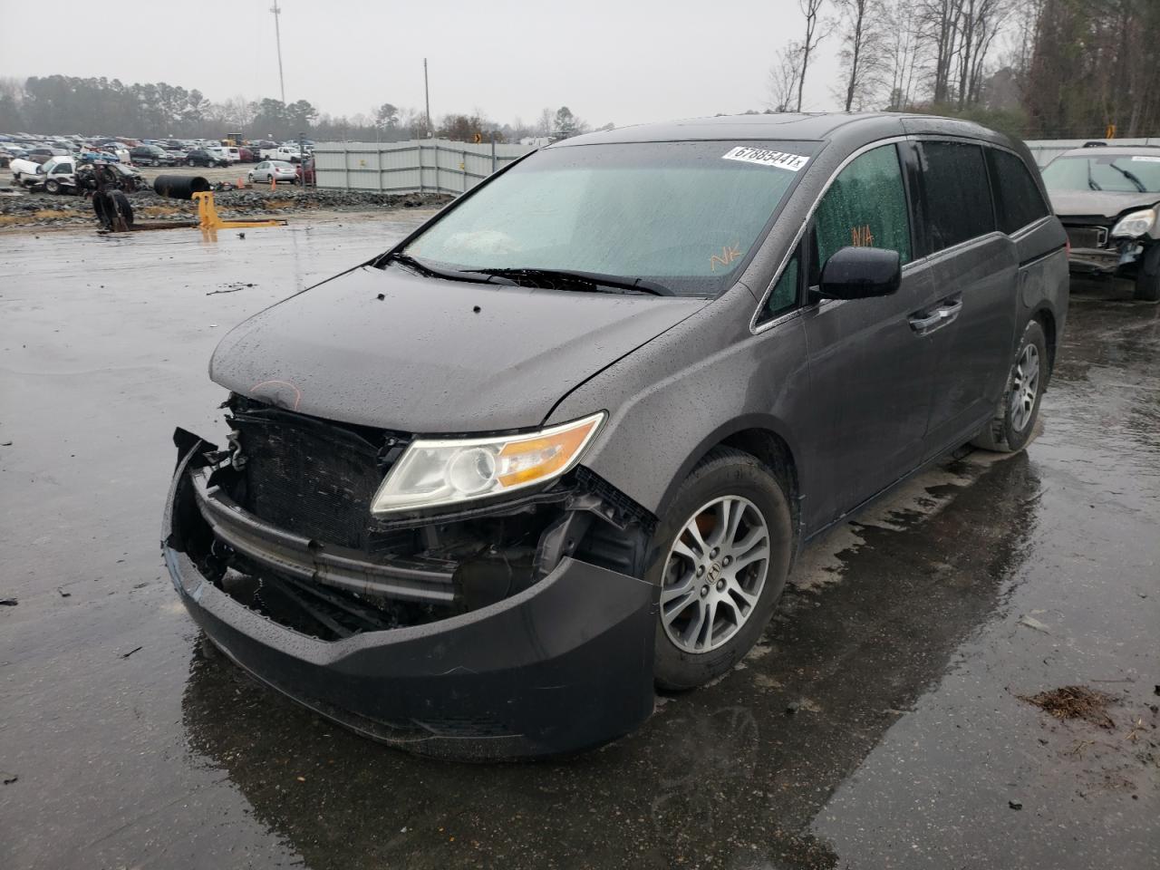 Photo 2 from auction – 2012 HONDA ODYSSEY EX with VIN 5FNRL5H61CB134476