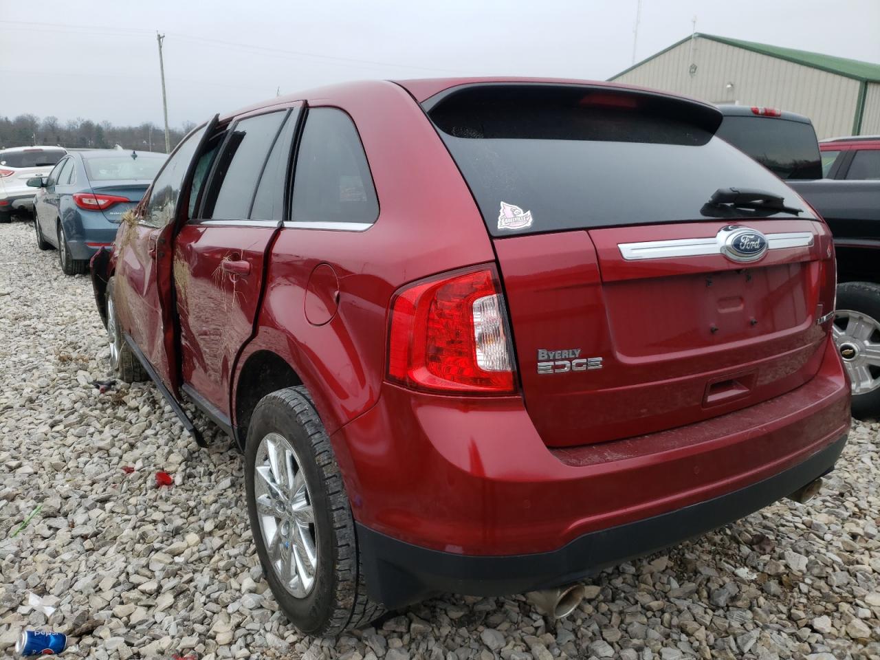 Photo 3 from auction – 2013 FORD EDGE LIMIT with VIN 2FMDK3KC9DBE32008