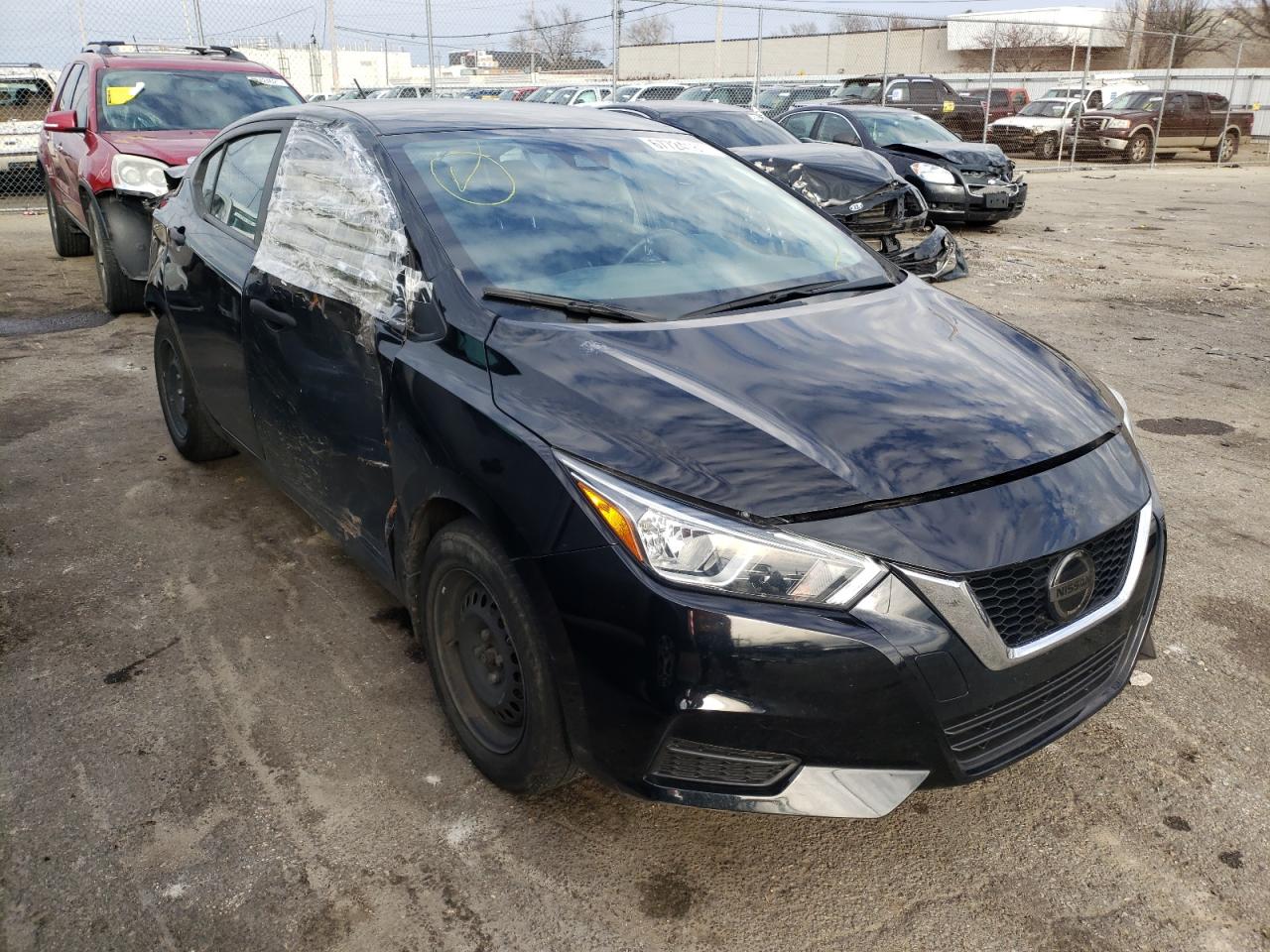 NISSAN VERSA S 2020 with VIN 3N1CN8DVXLL849405 - Photo from auction