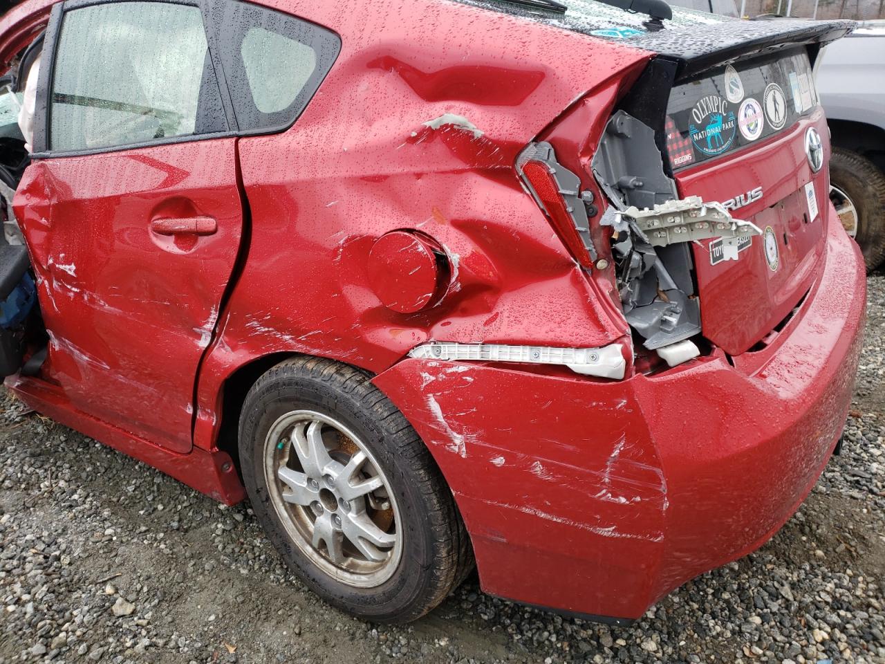 Photo 9 from auction – 2010 TOYOTA PRIUS with VIN JTDKN3DU8A0162890