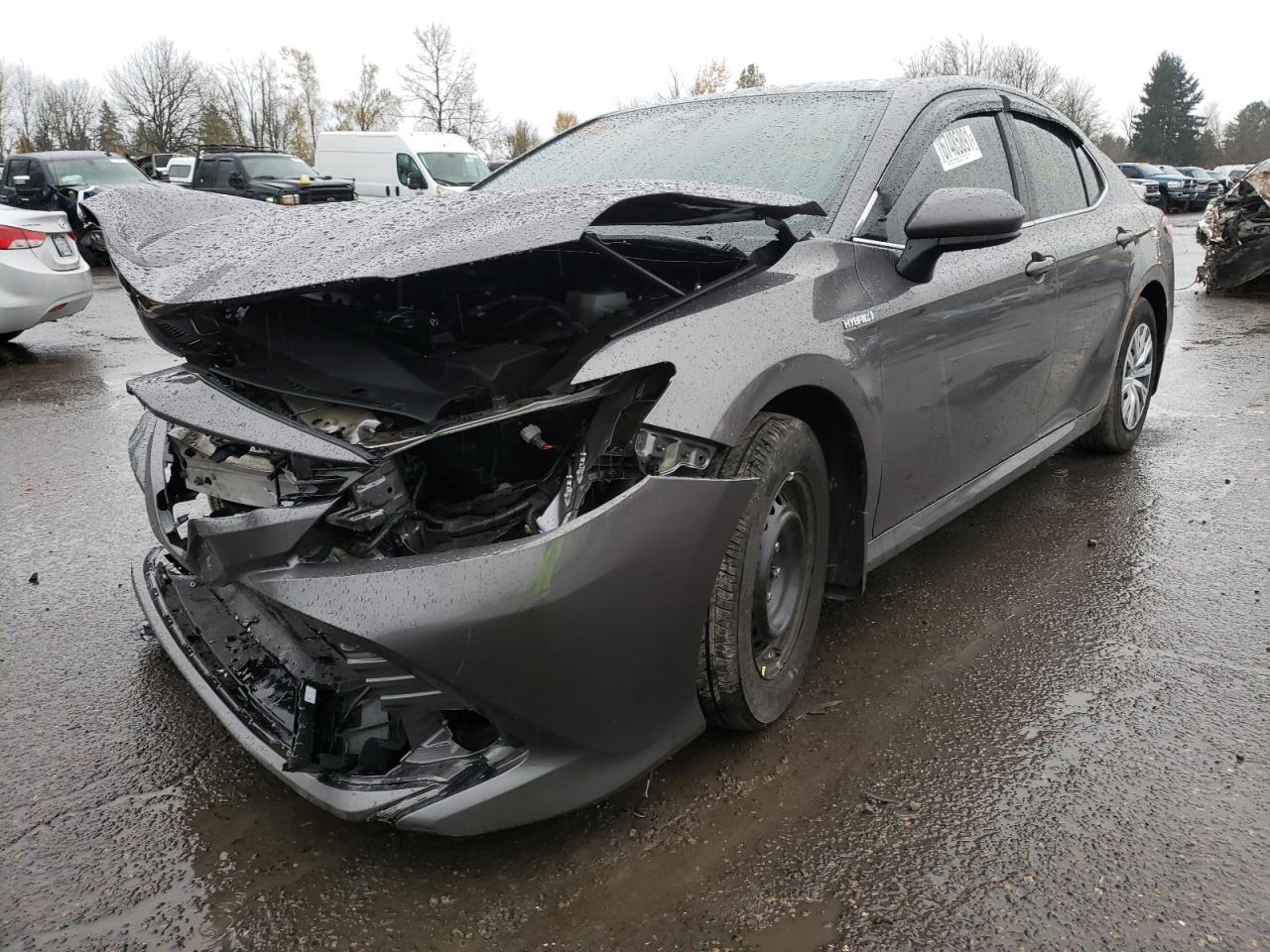 Photo 2 from auction – 2020 TOYOTA CAMRY LE with VIN 4T1C31AK7LU009667