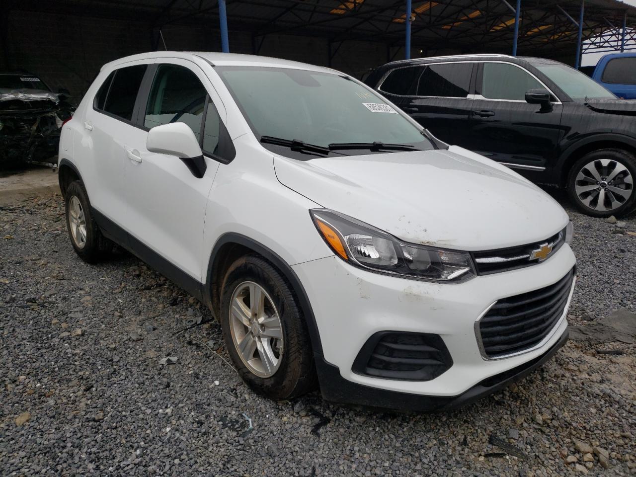 Photo 1 from auction – 2021 CHEVROLET TRAX LS with VIN KL7CJKSB9MB339710