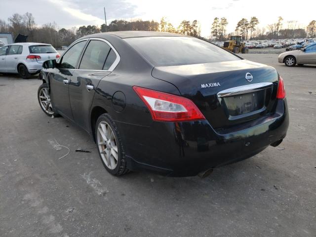 Photo 3 from auction – 2009 NISSAN MAXIMA S with VIN 1N4AA51E19C847362